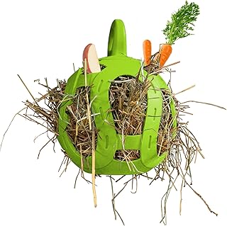 Horsemen's Pride Jolly Hay Ball Stall Toy for Horses, Green