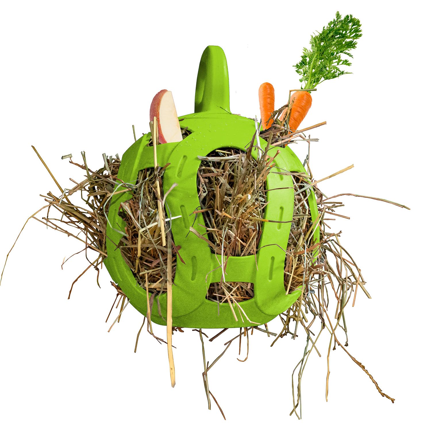 Horsemen's Pride Hor's Jolly Hay Ball Stall Toy for Horses, Green