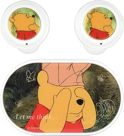 Amazon Co Jp グルマンディーズ ディズニーキャラクター 完全ワイヤレスステレオイヤホン くまのプーさん Dng 29po W54 H33 5 D33mm パソコン 周辺機器
