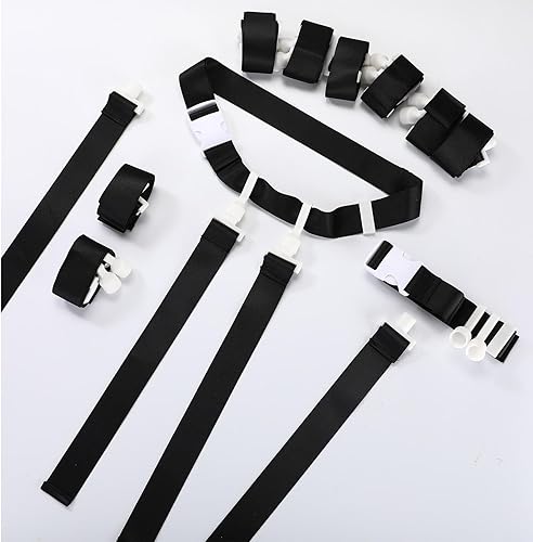 Miniatura 4 de Peryiter Juego de cinturones de fútbol con bandera de 12 jugadores para jóvenes, niños, juegos deportivos, prácticas, entrenamiento, cumpleaños,