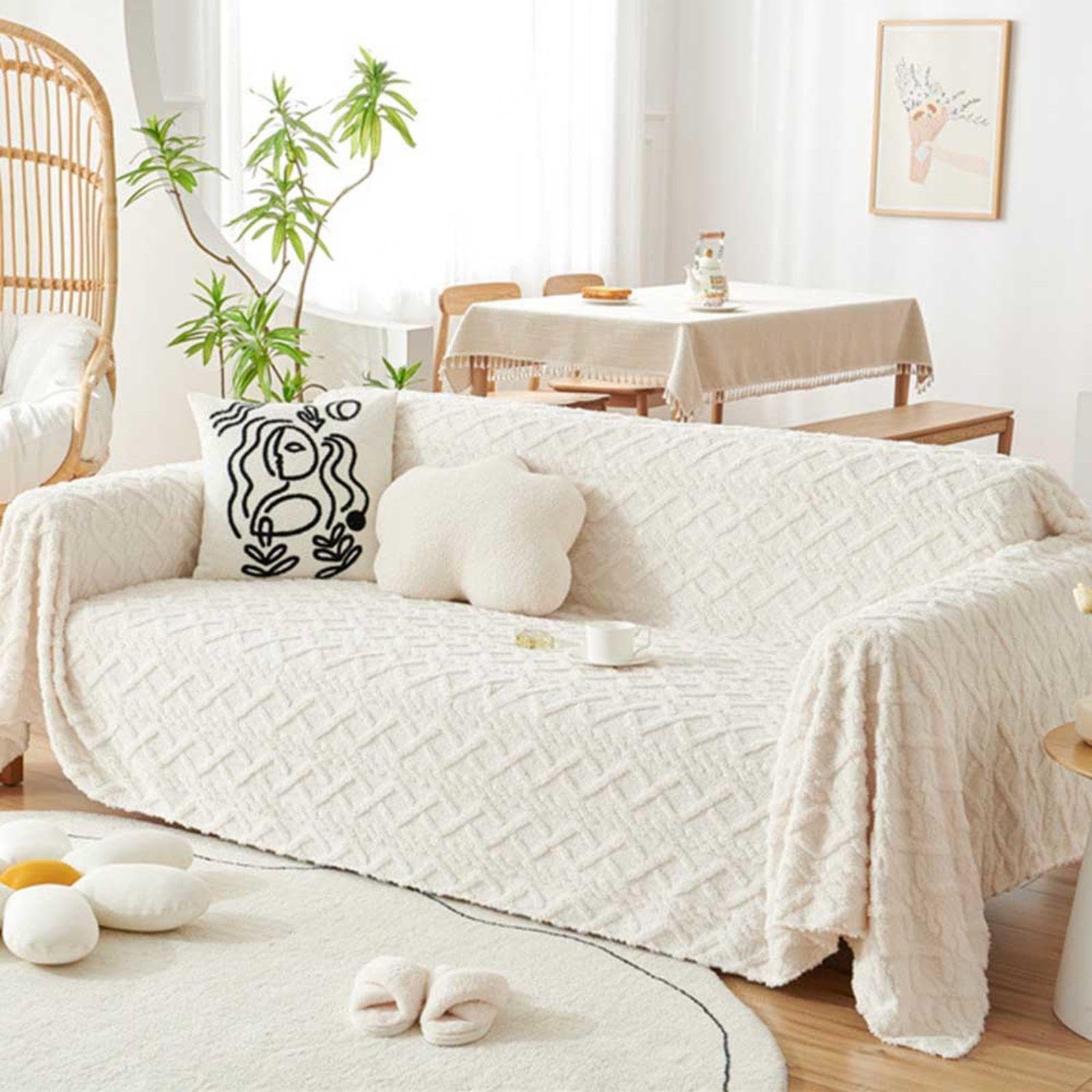 Extra Large Sofa Throws J180x130cm Stylish and Cozy Throws for 4 Seater Sofas — image 1