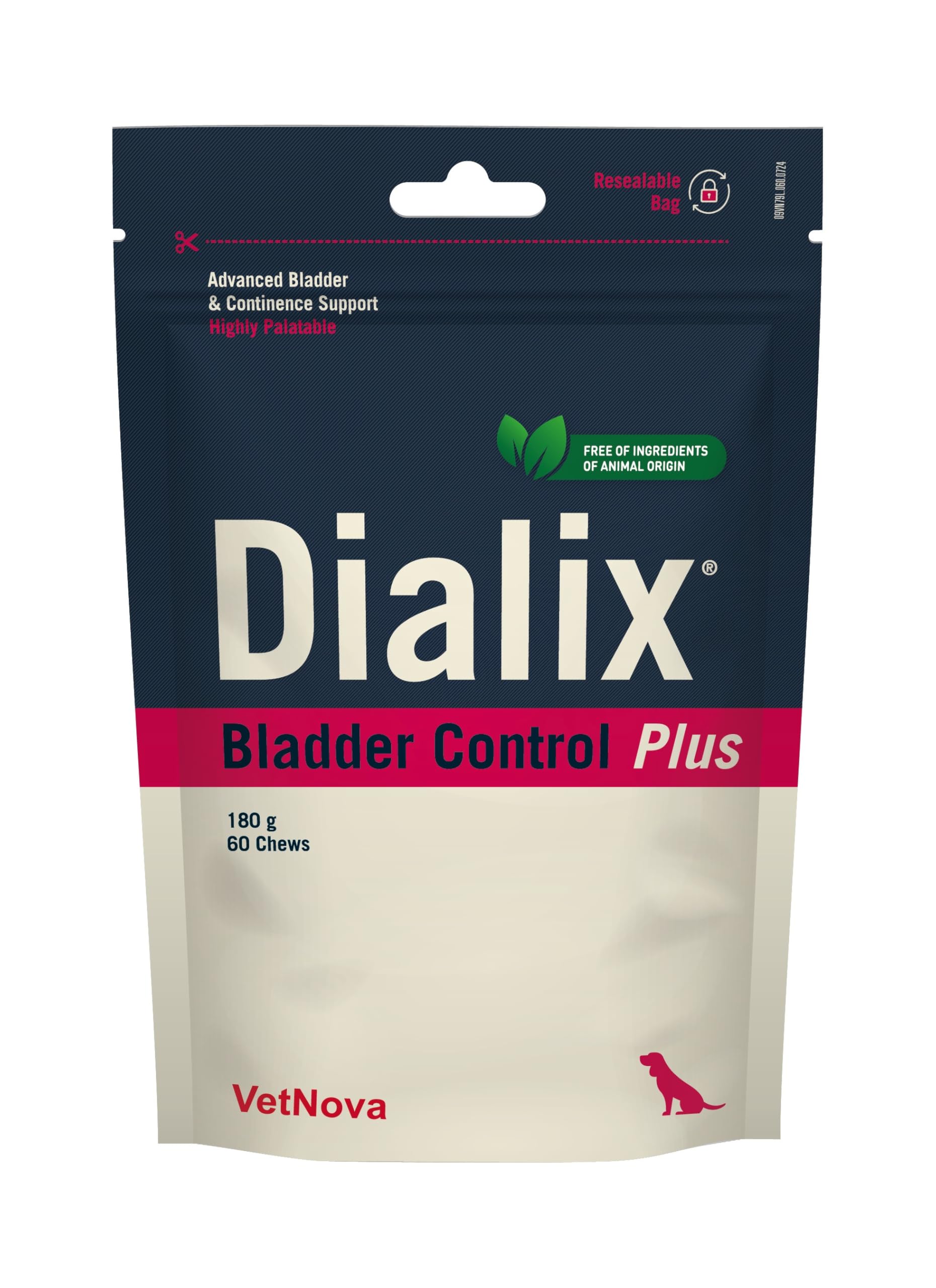 VetNova DIALIX® Bladder Control Plus 60 Chews