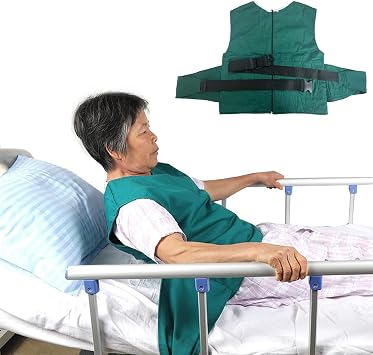 Vest Restraint Suit for Bed/Wheelchair w/Upgraded Adjustable Safety Straps