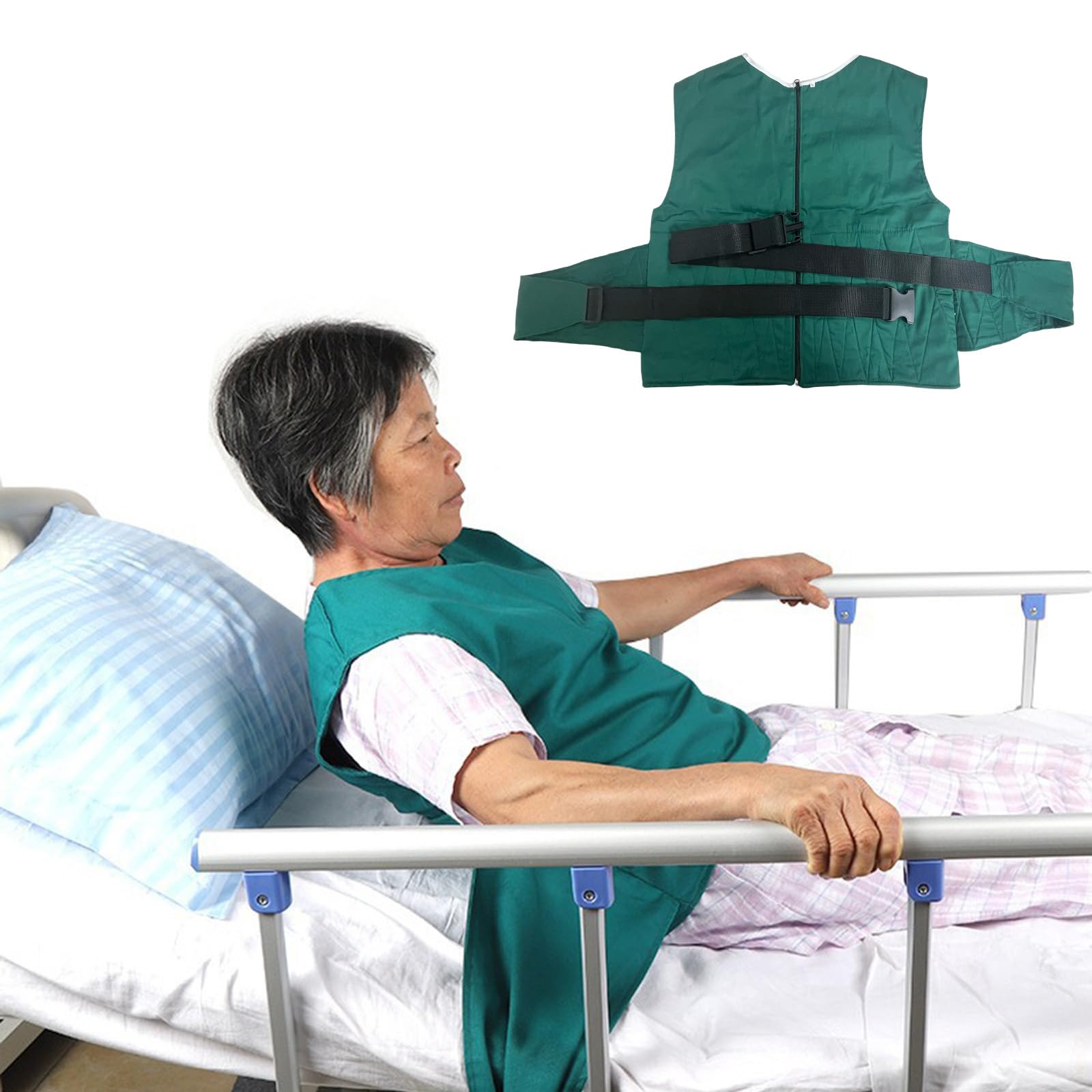 Amazon.com: Vest Restraint Suit for Bed/Wheelchair w/Upgraded