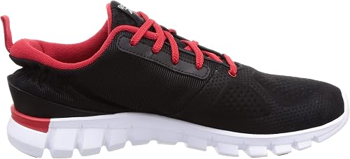 Reebok Men Aim Runner Lp Black/Red Rush 
