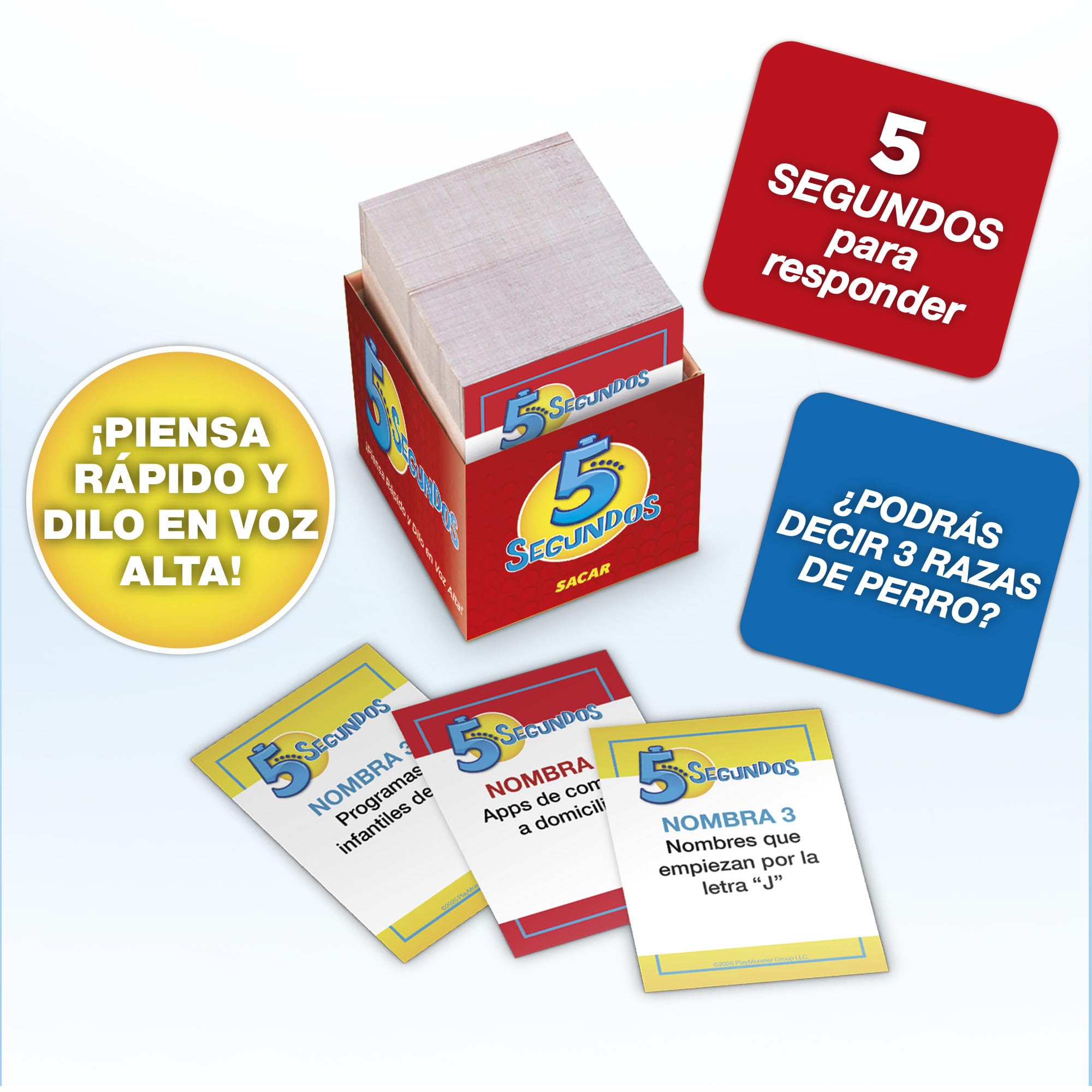 Bizak 5 Secondes Jeu Rapide Questions et réponses + 8 Ans | 64554021