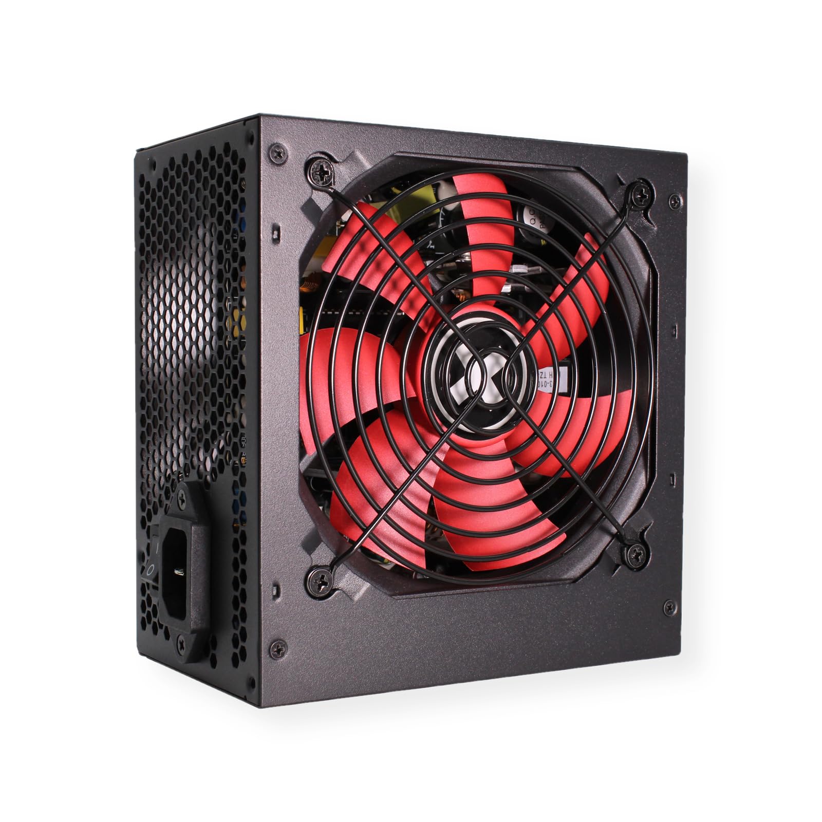 Xilence XP400R6 Alimentation PC ATX, Peak Power 400W, 1x20+4PIN, 1xCPU 4PIN, 1xPCI-E 6PIN, 1xHDD, 3xSATA, Ventilateur Silencieux de 120mm, idéale pour Les PC Office/Home, câble de 500mm, Noir