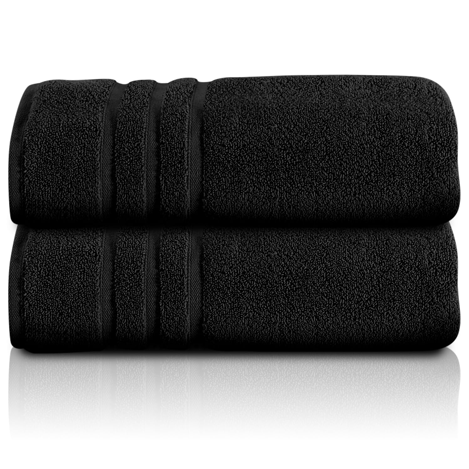 GC GAVENO CAVAILIA 2 Pack Hand Towels For Bathroom - Highly Absorbent Egyptian Cotton Towels - Hotel Quality Quick Dry Hand Towels - Soft Hand Towels (50x80 Cm)