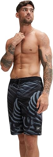Speedo Short de Bain imprimé pour Homme - Longueur Genou, Fondation Alley 50,8 c