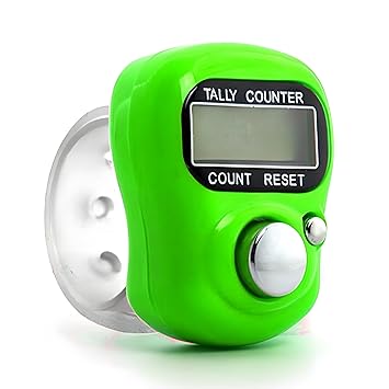 DEGNO Digital Tally Counter Finger Ring Design Digital jap Mantra Counter Chanting Counter Machine for Prayer