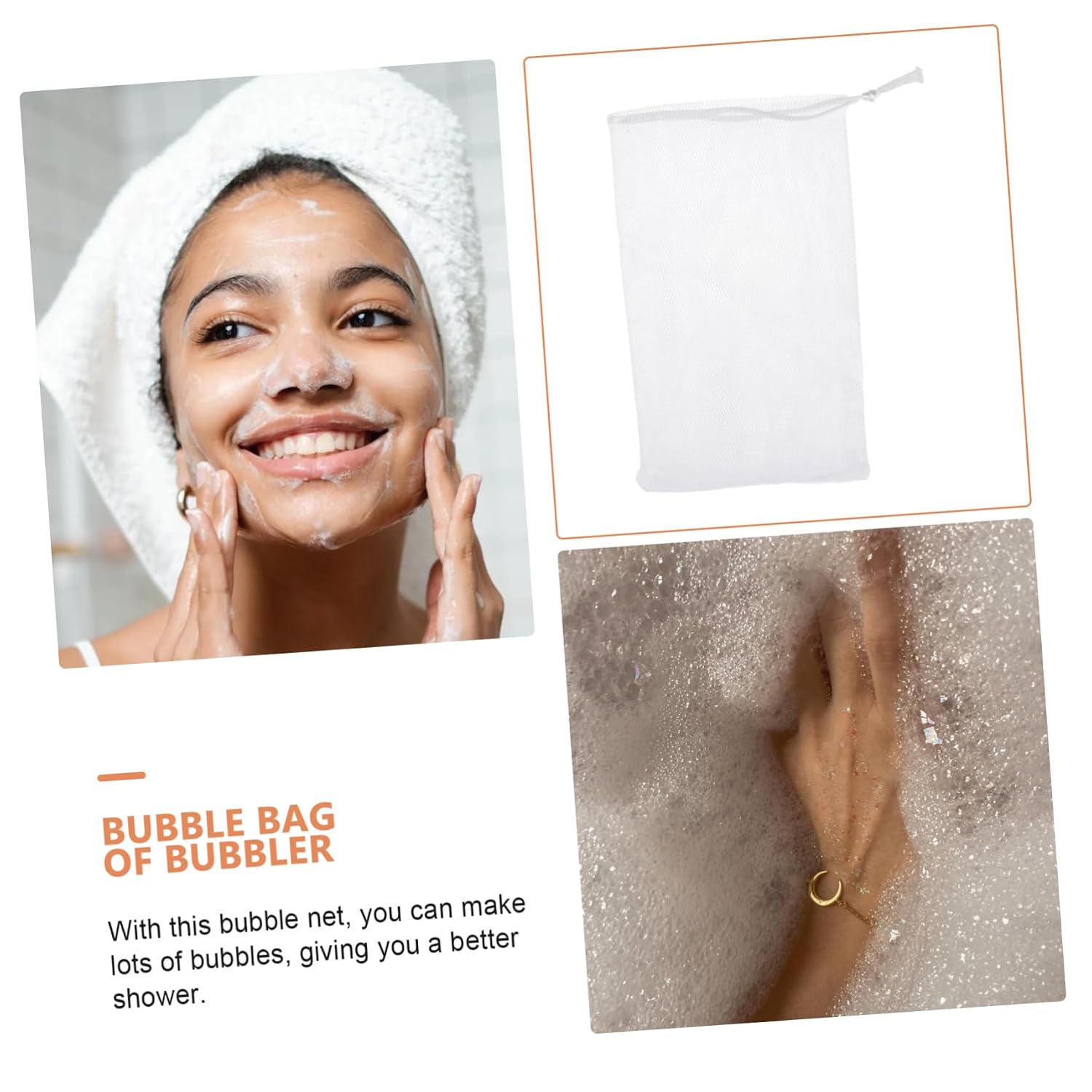 12pcs Soap Foaming Net Exfoliating Mesh Pouch for Deep Cleansing and Rich Bubbles Skin Sebum Removal Suitable for Handmade and Cosmetic Soaps