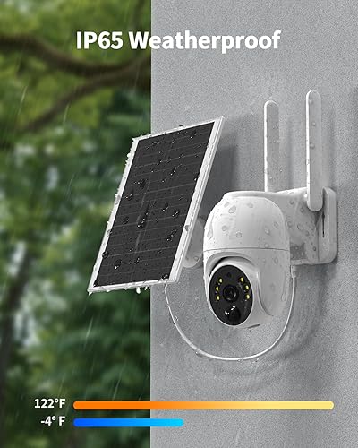 Miniatura 5 de Oculview Cámara de seguridad celular 4G LTE, no necesita WiFi, cámaras solares de seguridad con tarjeta SIM inalámbrica para exteriores, video HD