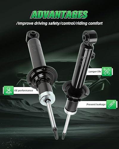 Miniatura 2 de SCITOO - Amortiguadores delanteros de gas para Mazda Miata 341143 71285 Juego de 2 amortiguadores delanteros para Mazda Miata 341143 71285