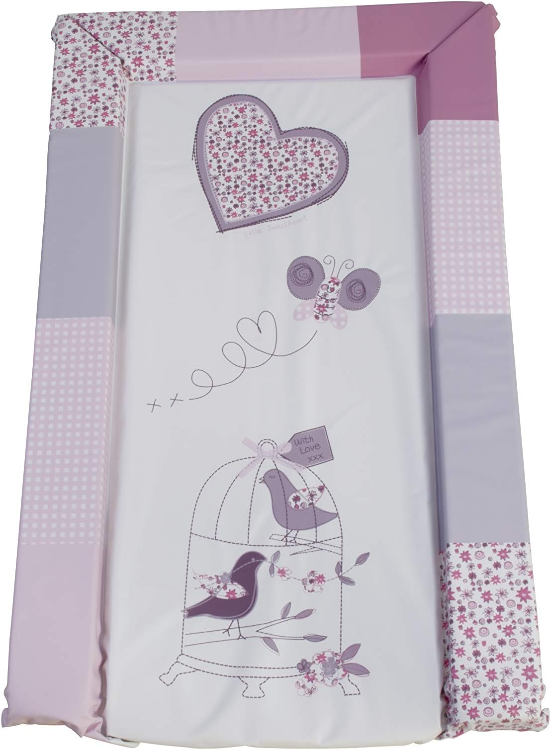 Vintage Love & Kisses Changing Mat