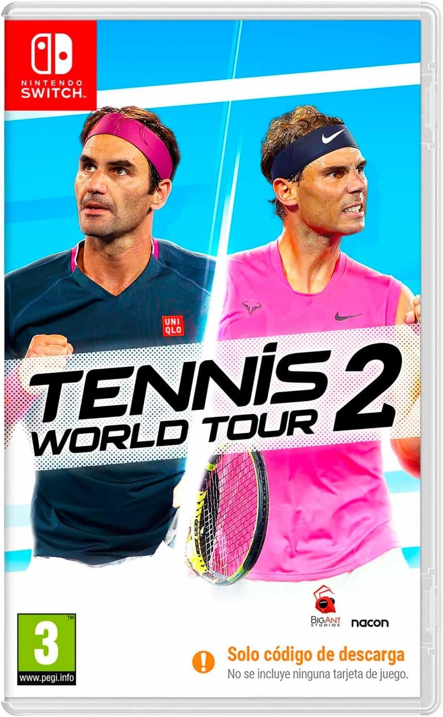 Nacon Video Game Tennis World Tour 2 DVD Brand
