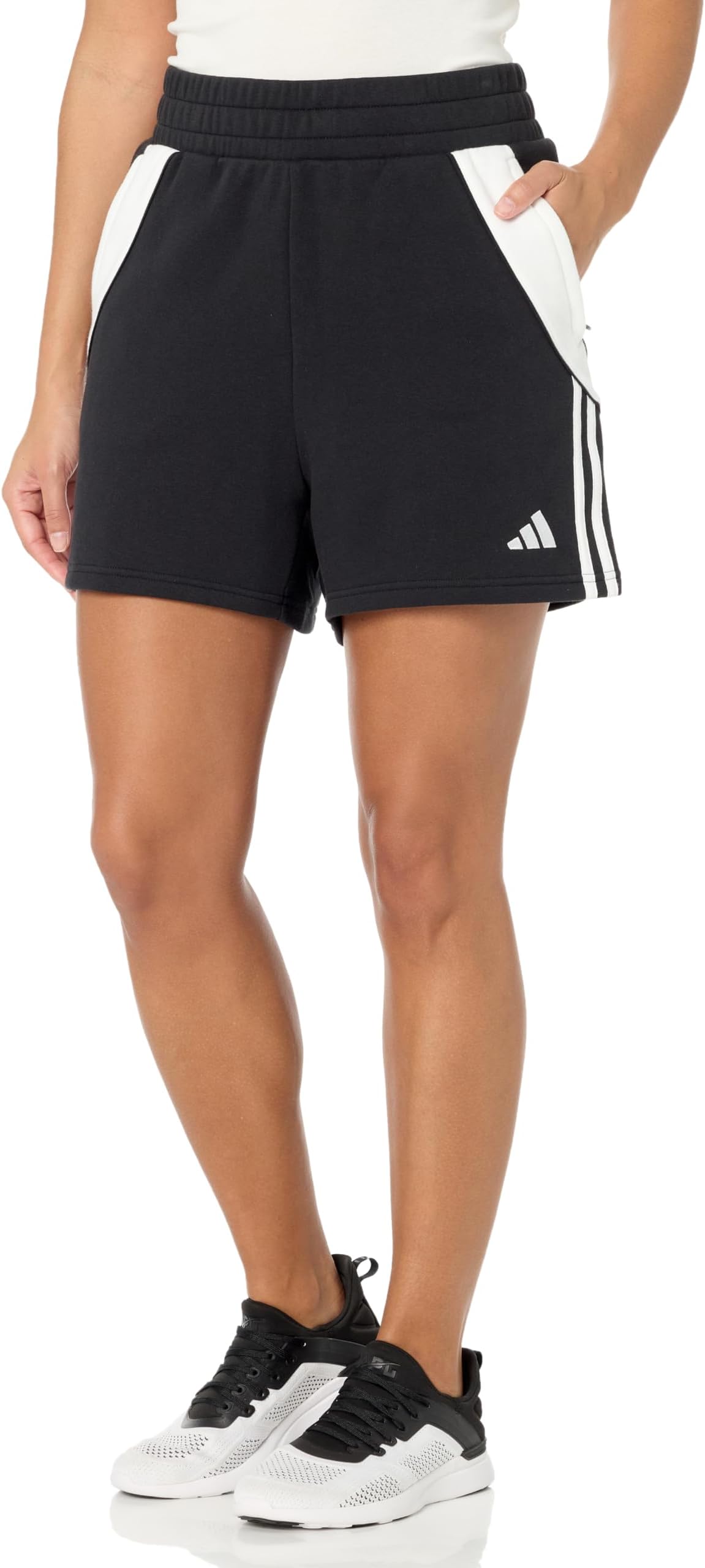 adidas sweat shorts womens