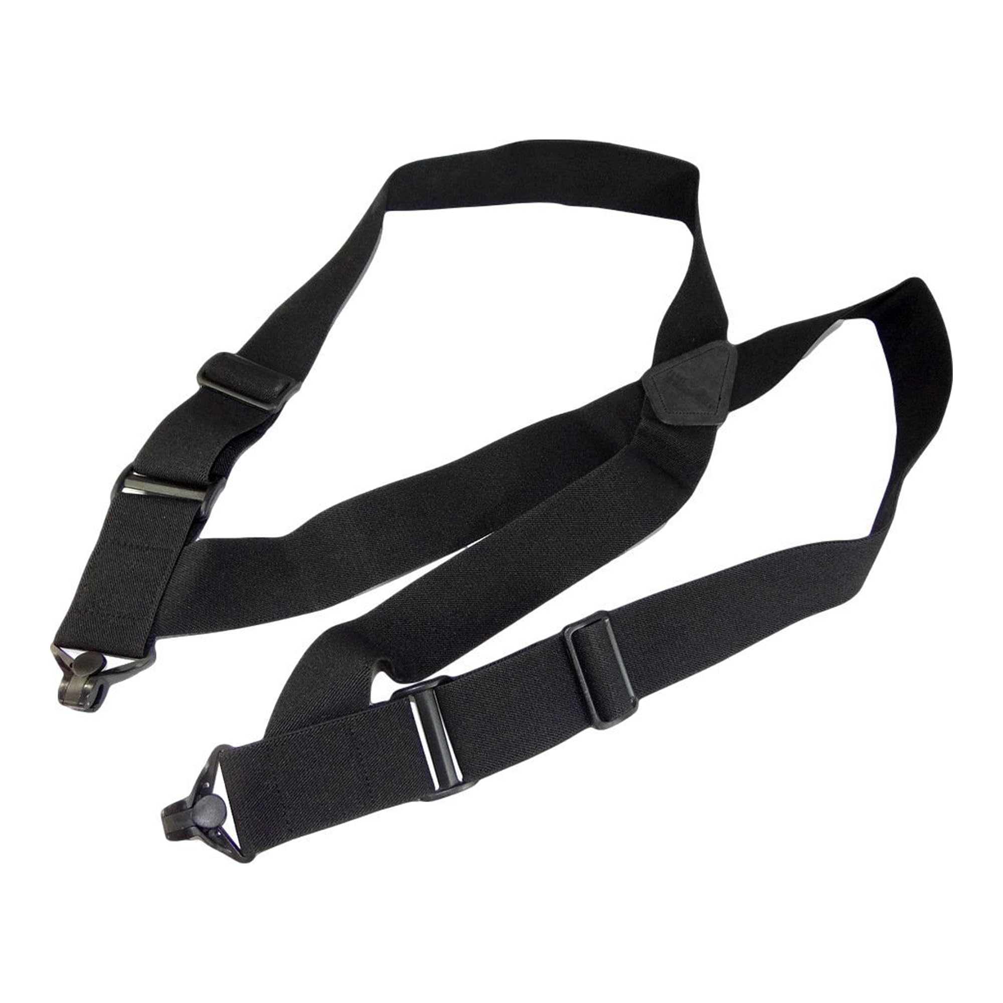 No Buzz Airport Friendly 2" Wide Holdup Side Clip Suspenders w/ Patented Gripper Clasps