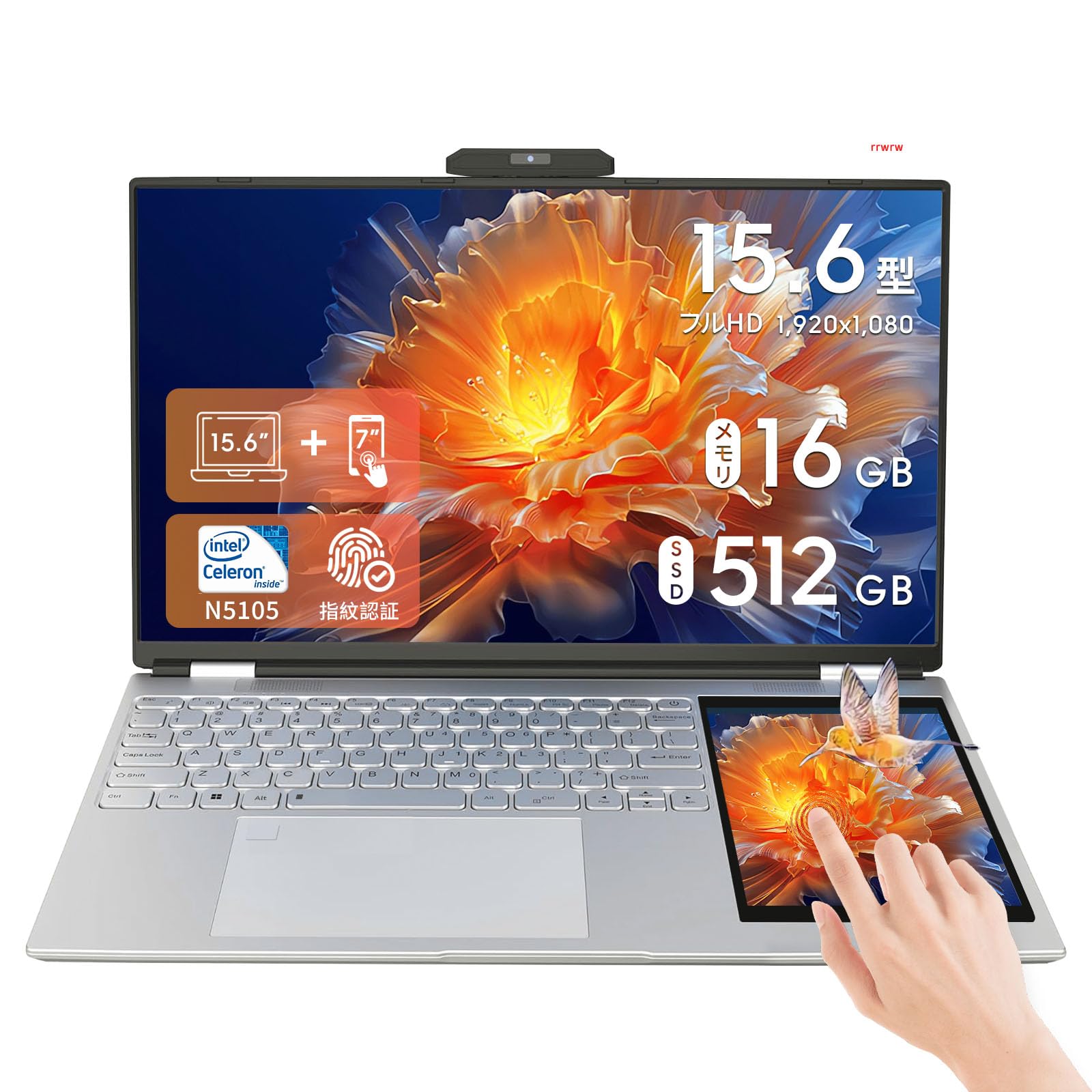Amazon.co.jp: SERYUB 第11世代Celeron N5105 ダブル液晶 FHD IPS 