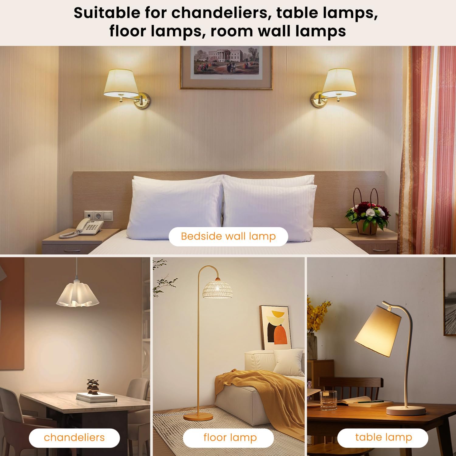 4Packs E26 Rechargeable Magnetic Light Bulbs with Remote and Hook, 10W 900LM Battery operated Emergency LED Bulb 3500mAh, Portable Large Camping Tent Lamp for Home, Hurricane, Power Outage & Outdoor