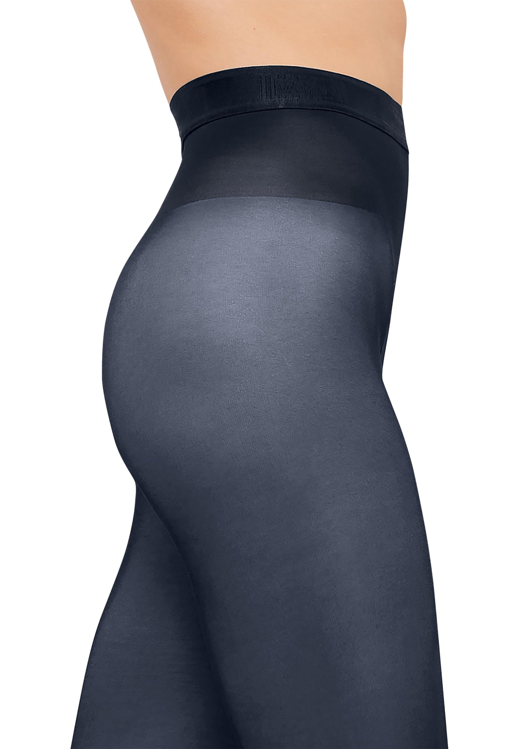 Wolford Synergy 40 Denier rajstopy podtrzymujące nogi dla kobiet, półprzezroczyste wyroby pończosznicze, wygodna kompresja dla codziennej ulgi