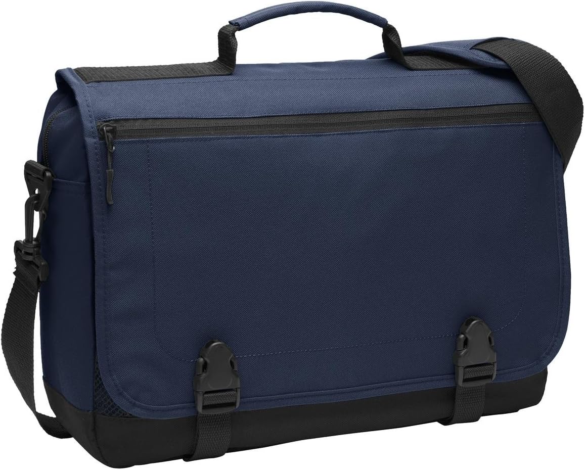 Port Authority Messenger Briefcase One Size Navy