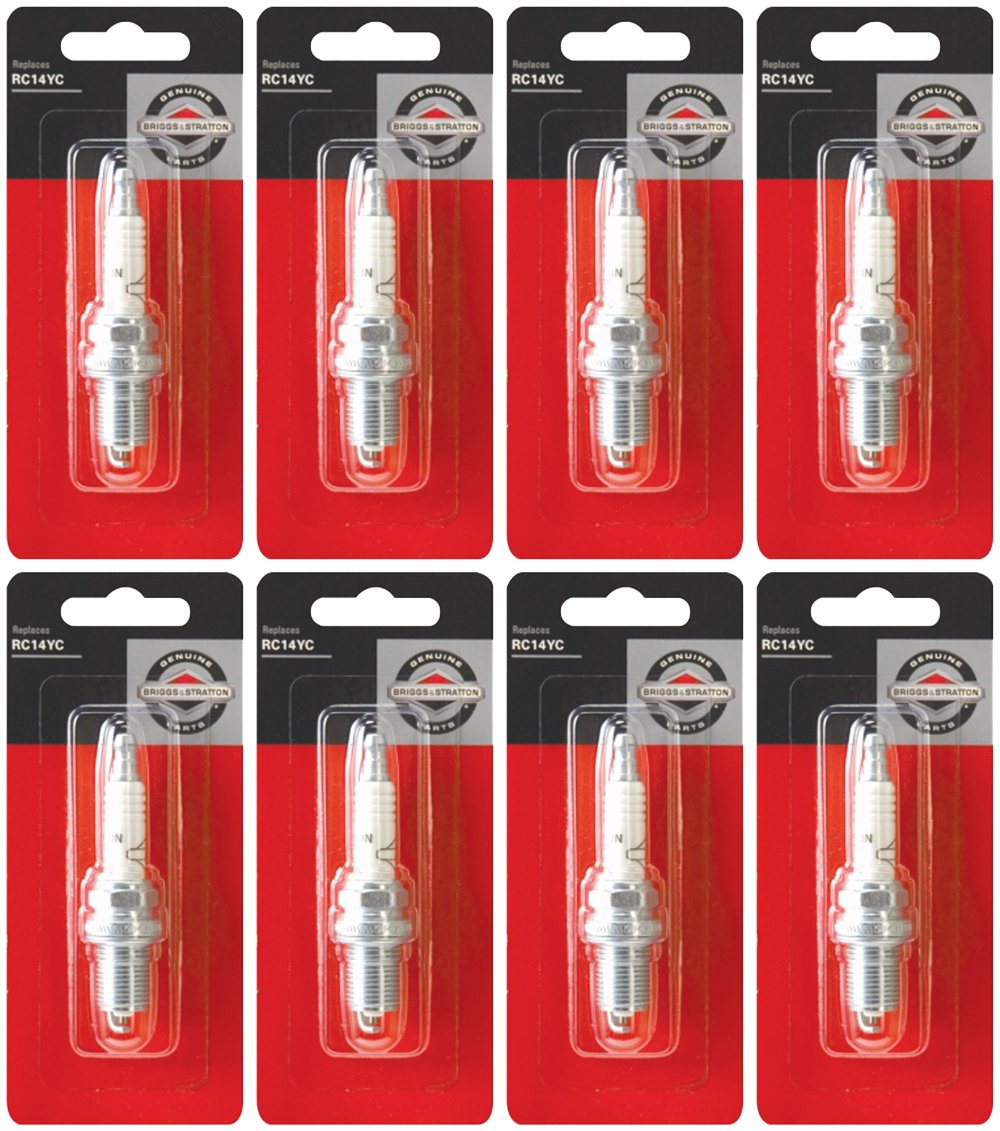 Amazon.com: Briggs and Stratton - Bujía para motores (8 unidades