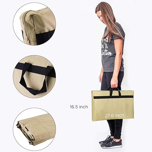 Miniatura 8 de Funda para carrito de golf de 78.7 pulgadas, 4 caras, recinto para carrito de golf EZGO Yamaha con parabrisas enrollable, cubierta de lluvia