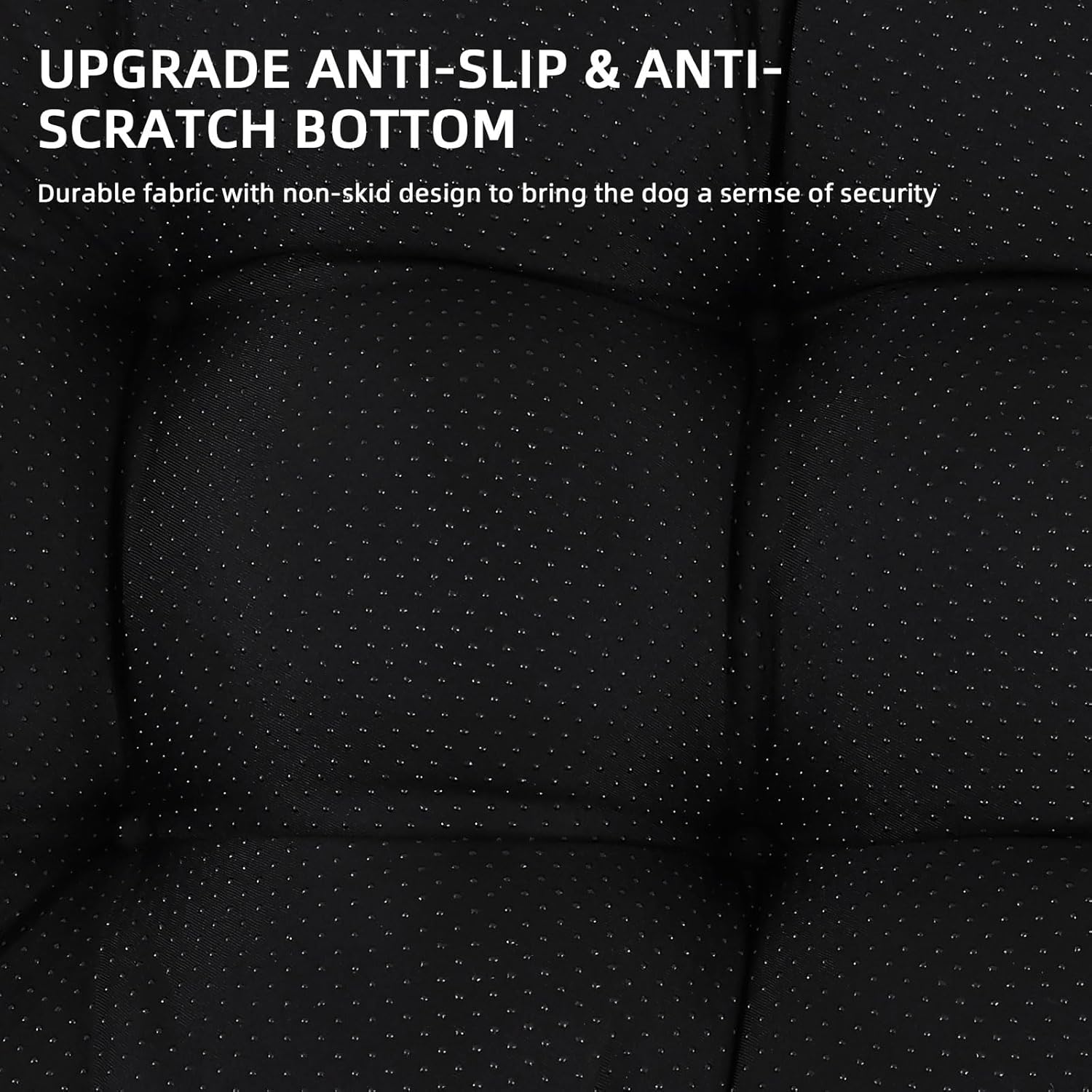 Smiry Washable Dog Bed Ultra Soft Dog Crate Beds, Deluxe Plush Kennel Pad Anti-Slip Pet Sleeping Mat for Large Jumbo Medium Small Dogs Breeds, 35" x 23", Dark Gray