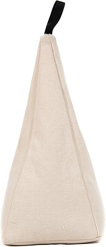 Miniatura 1 de Topes de puerta grandes de 12 pulgadas de alto para la parte inferior de la puerta, tope de puerta de lona antideslizante resistente, lindo tope