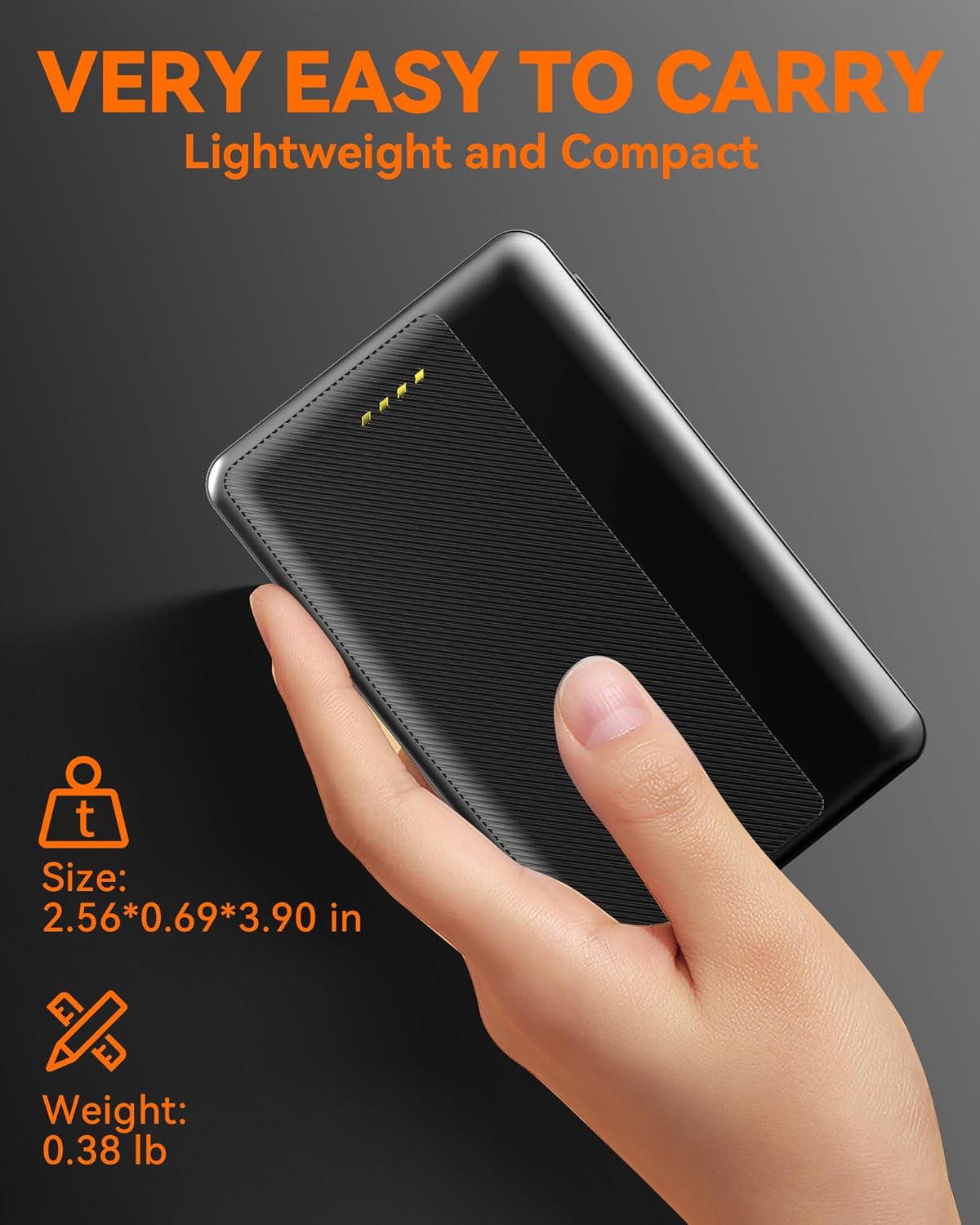 Upgraded Heated Vest Battery Pack - 7.4V2A 10000mAh DC Output Rechargeable for ORORO and Venustas Heating Jackets Coats Pants Underwear Battery, with DC Plug Adapter and Charging Accessories - Image 4