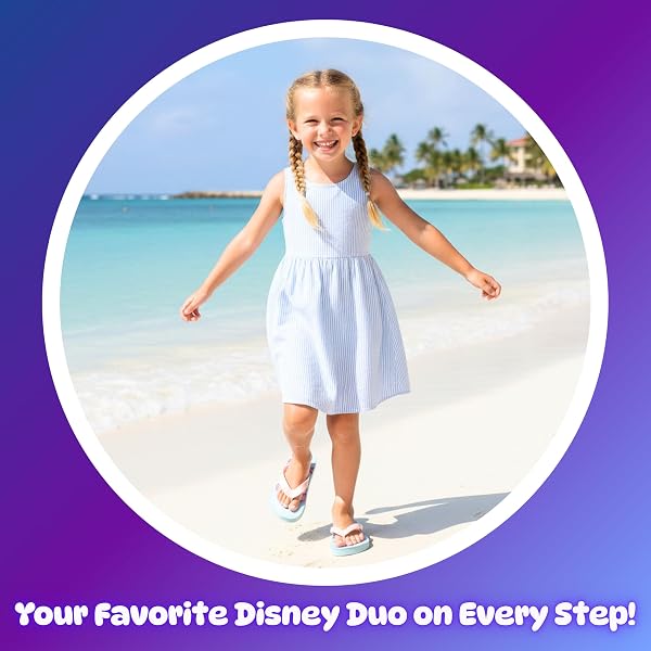 Disney Stitch Infradito per Bambine, Sandali Estivi Regalo per Ragazze, Taglie EU 26 alla 33 - 2