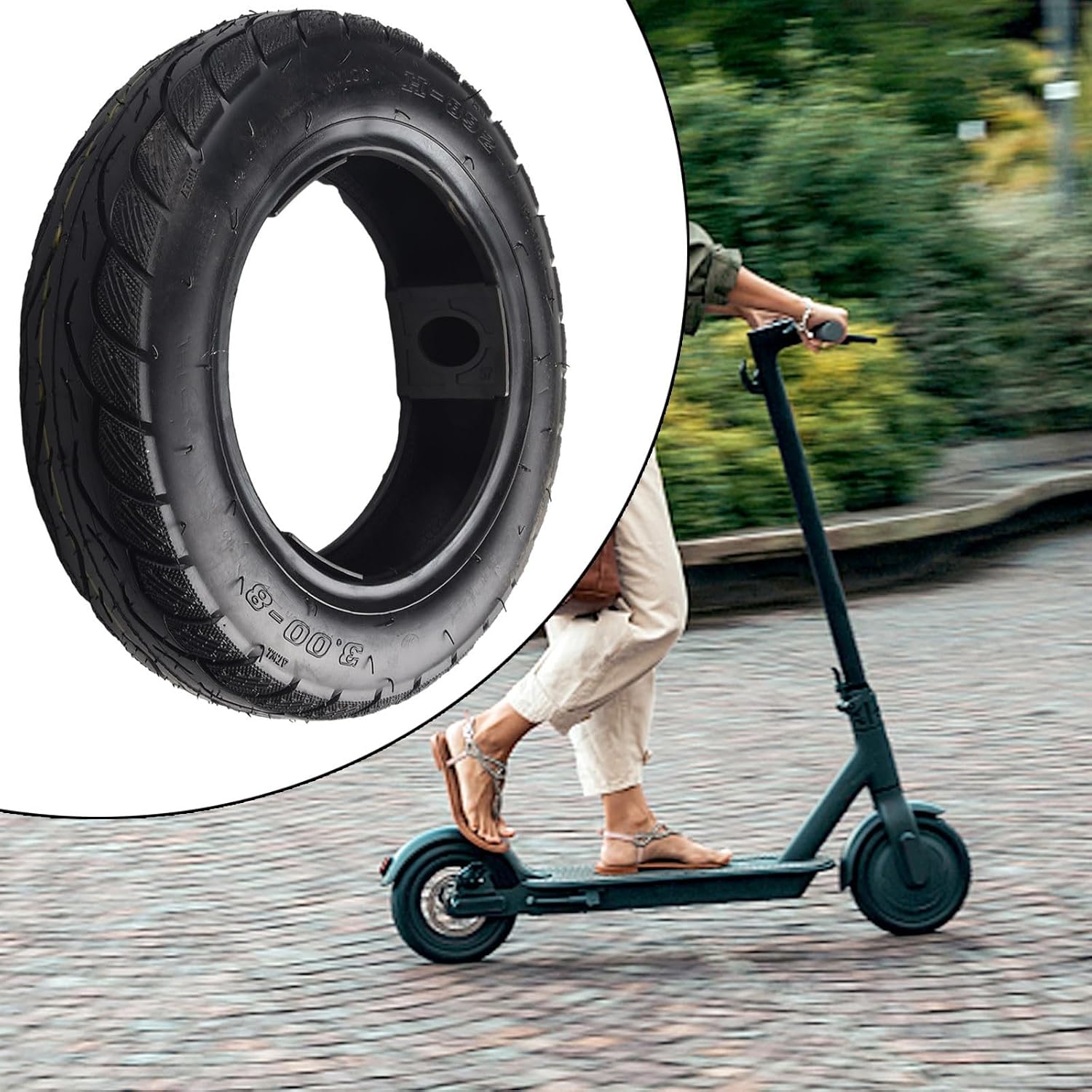 Exceptional Performance with 3 00 8 Tubeless Tires for Electric Scooters and Motorcycles