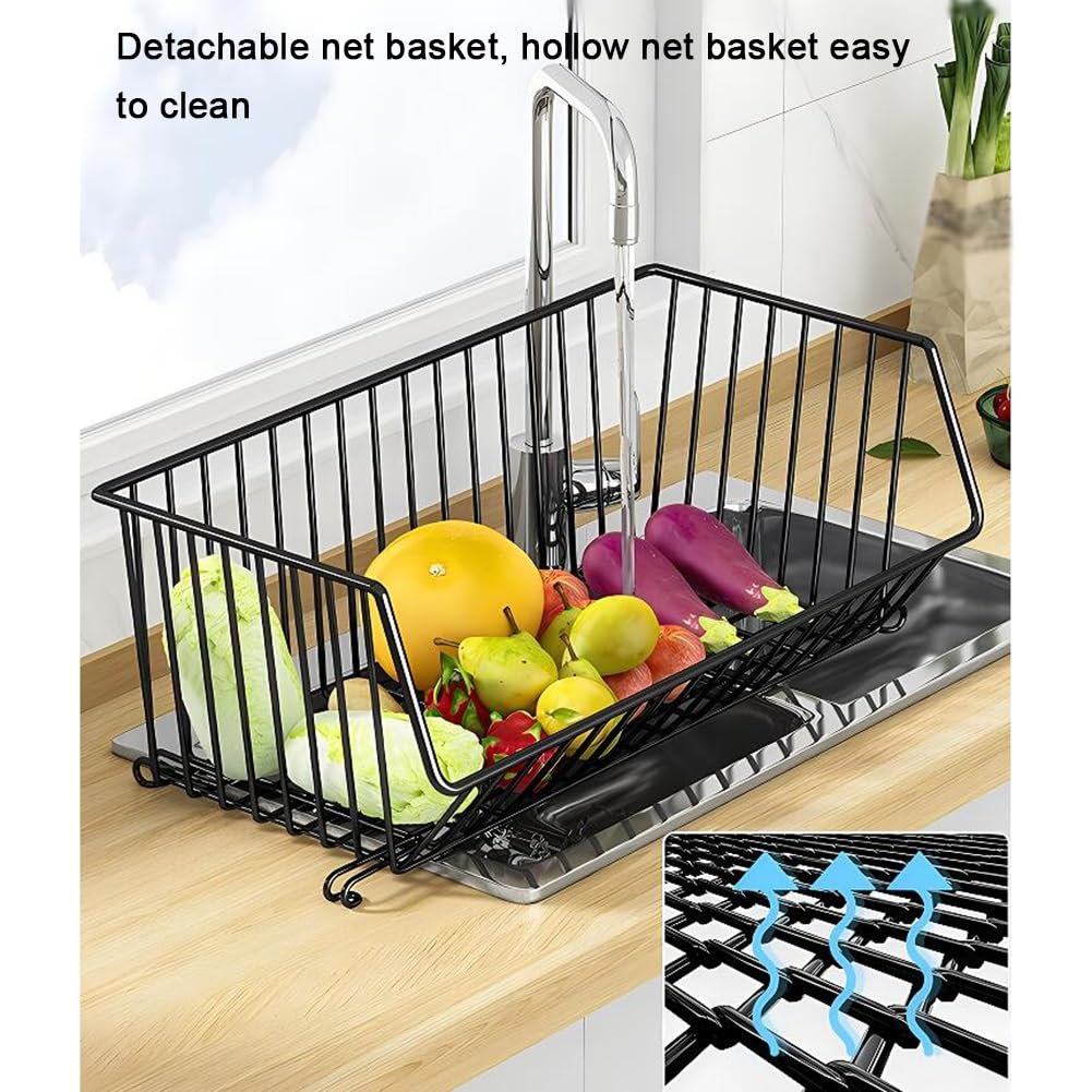 Küchenwagen Snack-Organizer für Vorratsregal Bodenstehender Obst- und Gemüsewagen, Mobiles multifunktionales Lagerregal, mehrstöckiges herausnehmbares Korbregal, für Küche, Wohnzimmer,