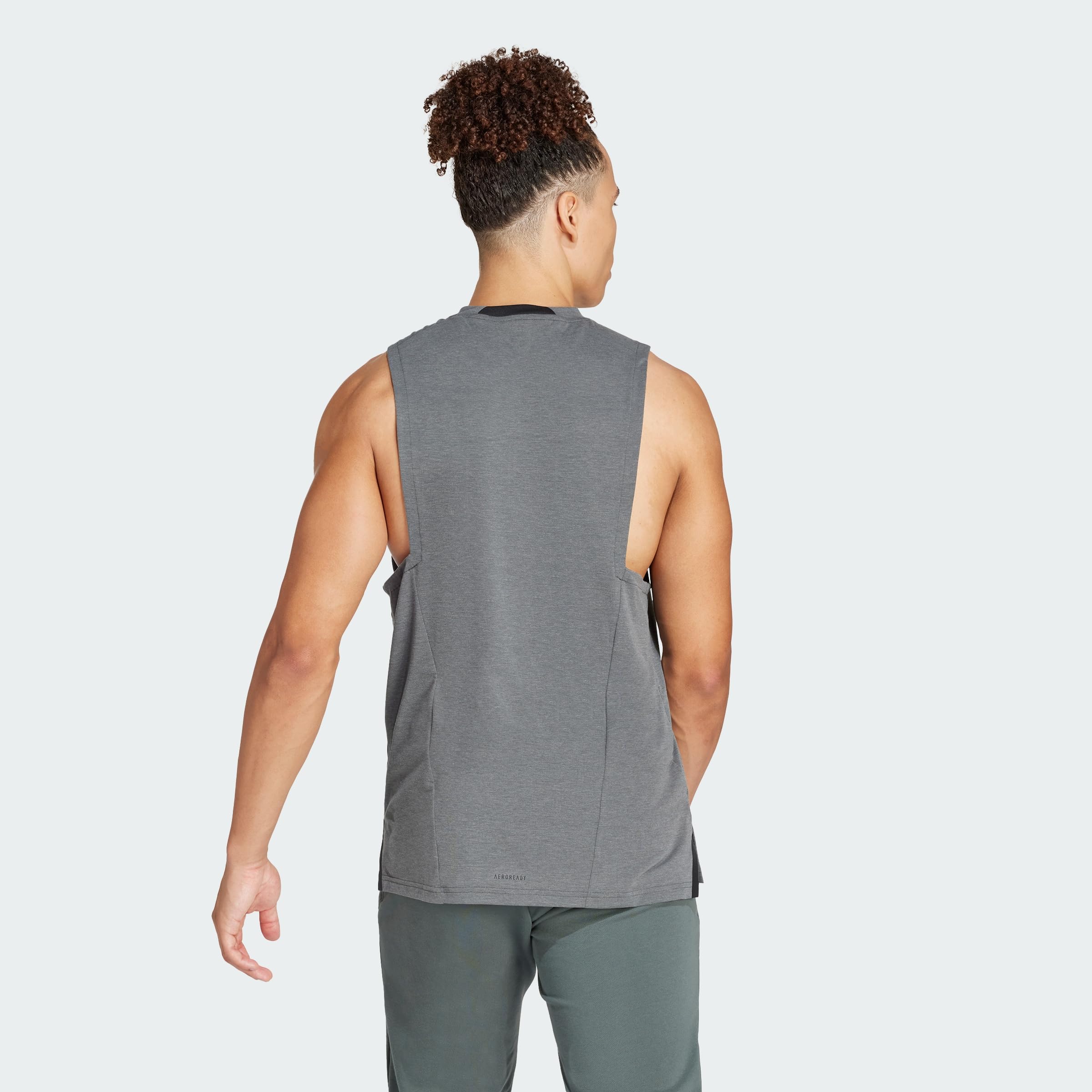 adidas Men's Designed for Training Workout Tanktop