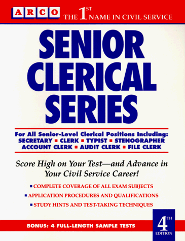 Senior Clerical Series (Arco Civil Service Test Tutor) : Hammer, Hy ...