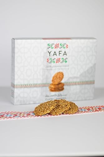 Miniatura 9 de YAFA Barazek Galletas de sésamo  Galletas turcas de sésamo  Barazek clásico con almendras  Golosinas crujientes de Oriente Medio con miel  glaseado