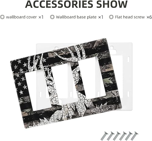 Vista 329 de Placa de pared con interruptor de luz de doble interruptor de pared para niños, diseño de dinosaurio, galaxia, espacio exterior, planeta, nebulosa