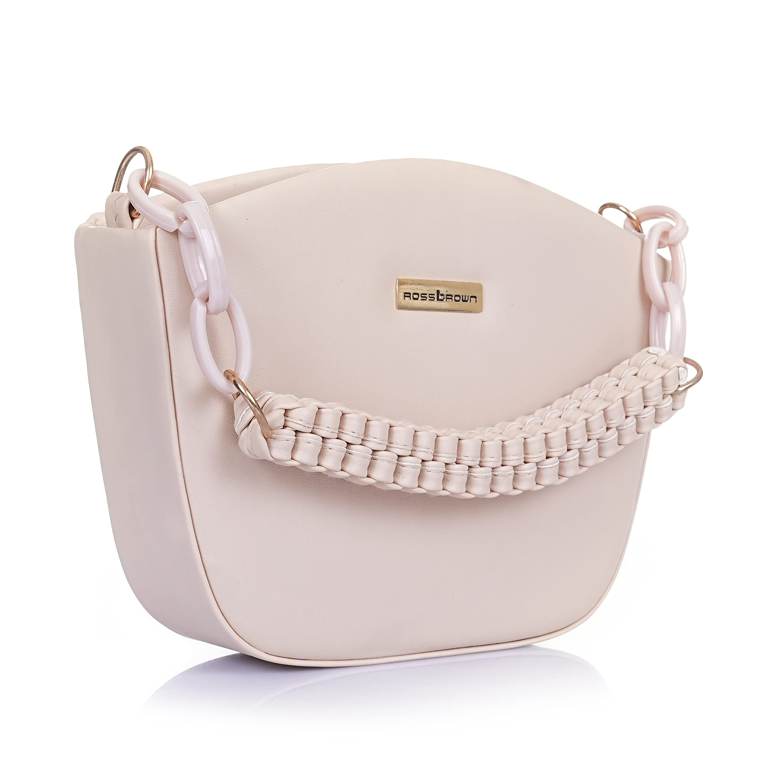 ROSS BROWN Modish Sling Bag for Women/Girls (Grey) (B0BYG85L9H) Amazon Price History, Amazon Price Tracker