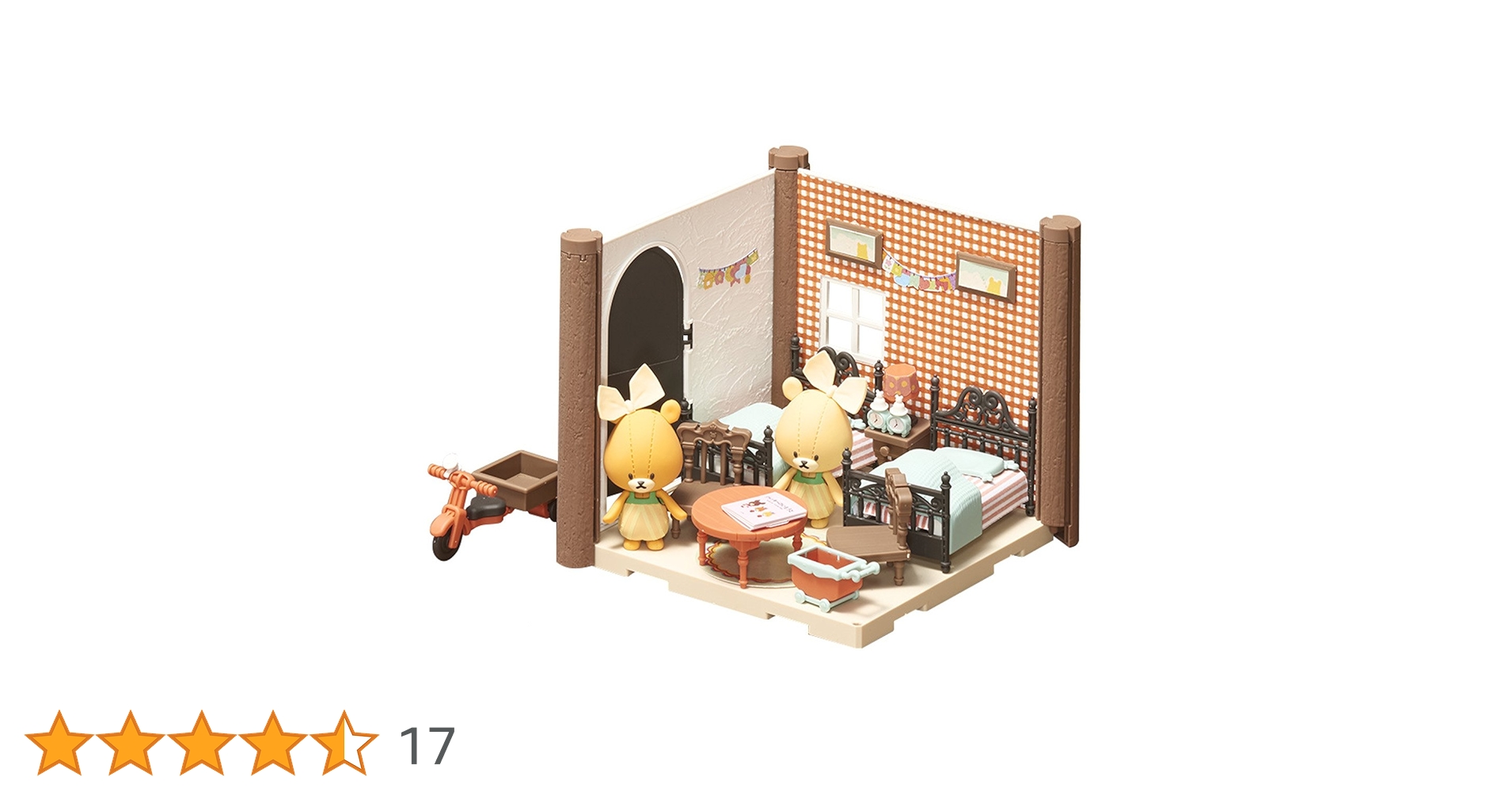 最終お値下げ【新品】ハコルーム くまのがっこう 4点セット カフェカウンターなど 最終お値下げ【新品】ハコルーム くまのがっこう 4点セット