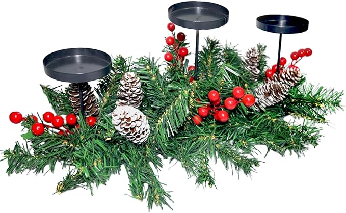 21.7" Christmas Table Centerpiece