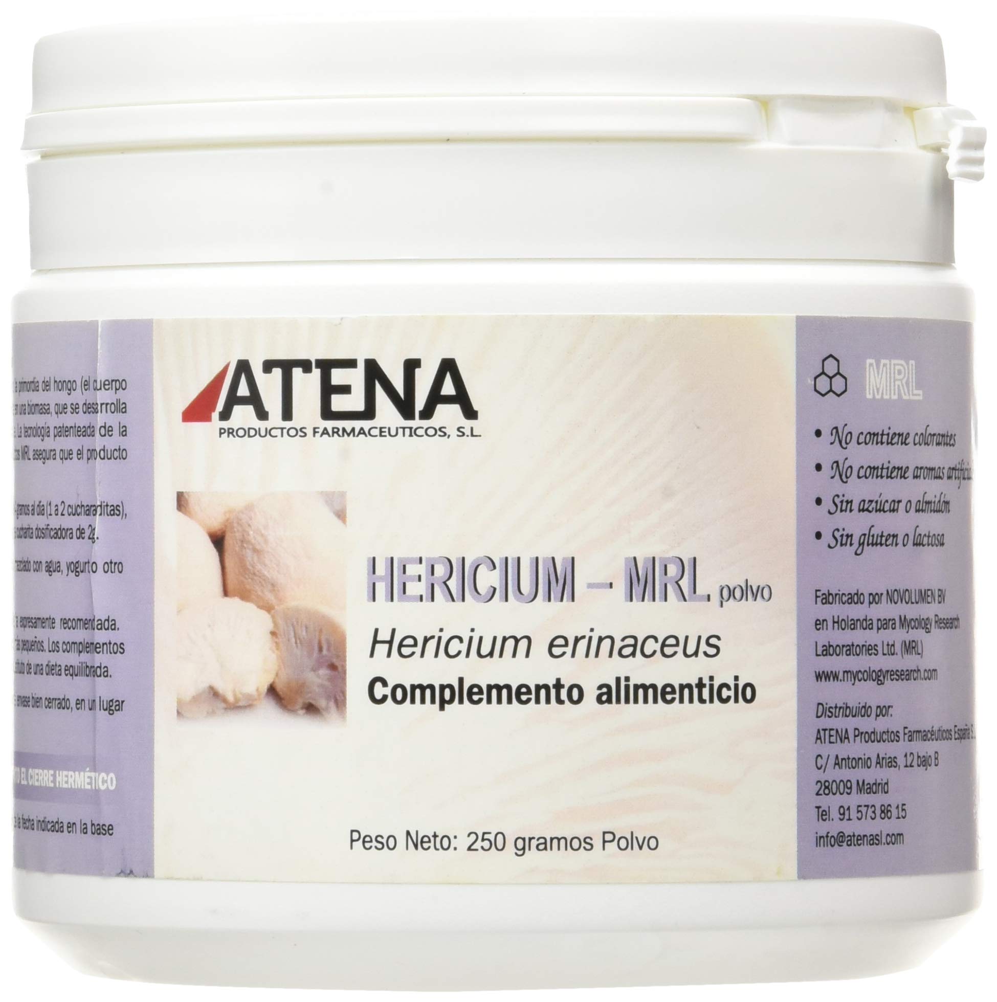 Herecium 250g poudre biologique MRL (Herecium erinaceous)
