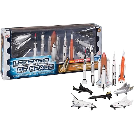 Legends of Space: Countdown to Adventure - Echo Toys 10-Piece Set