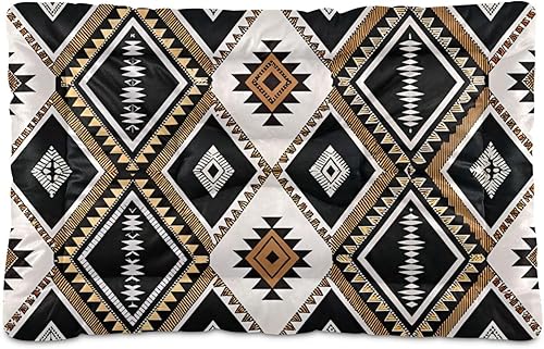 Aztec Navajo - Tapete de cama para mascotas para perros y gatos, diseño inferior antideslizante, lavable, para cama de dormir para mascotas, 24 x 18