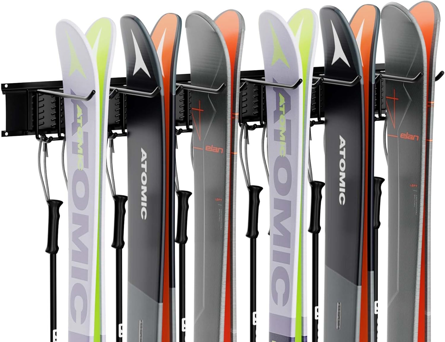 Vioaioada Ski Wall Mounted for Garage Storage Organizer,Ski