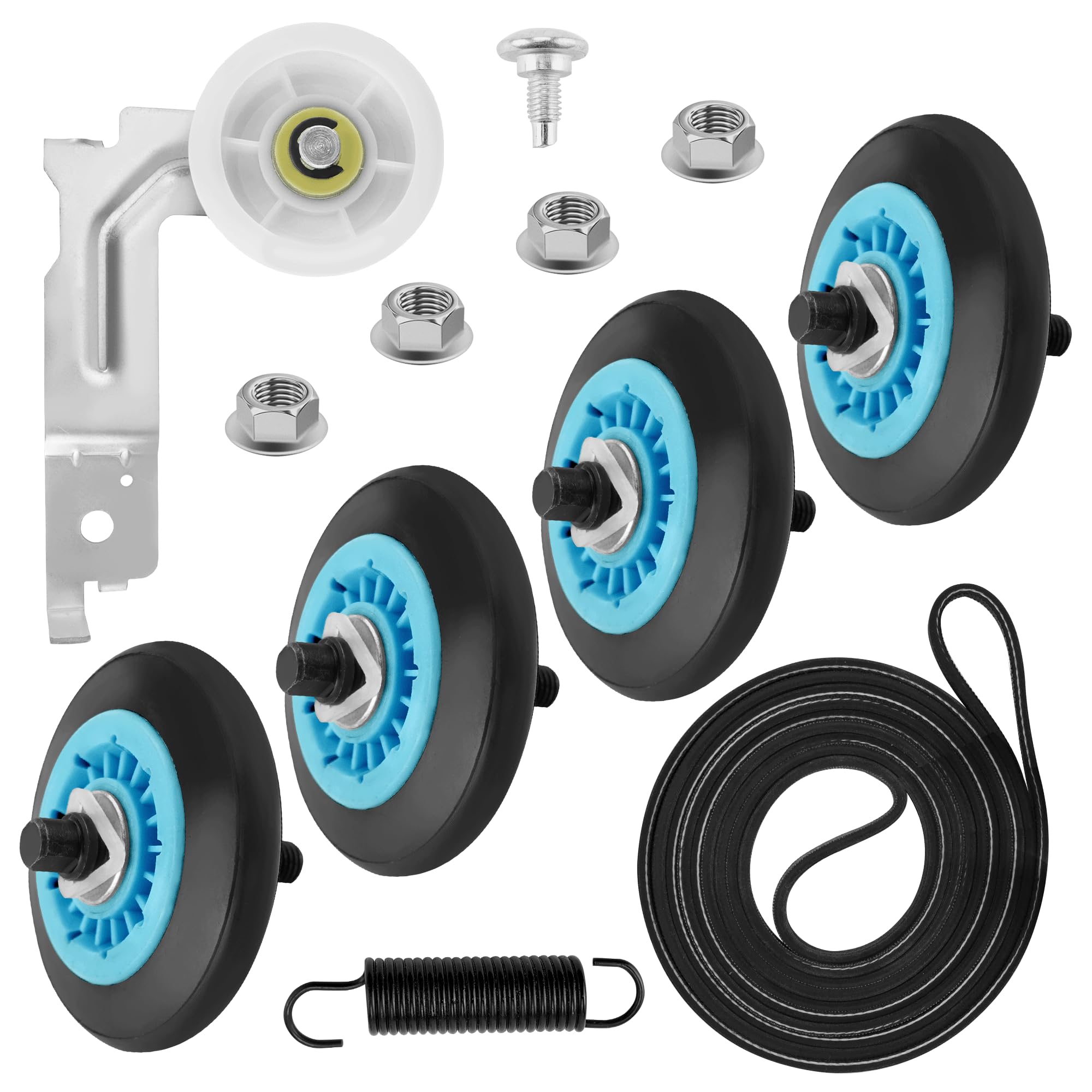 Kit de réparation de tambour pour sèche-linge DV40J3000EW/A2 réduisant les bruits de rotation