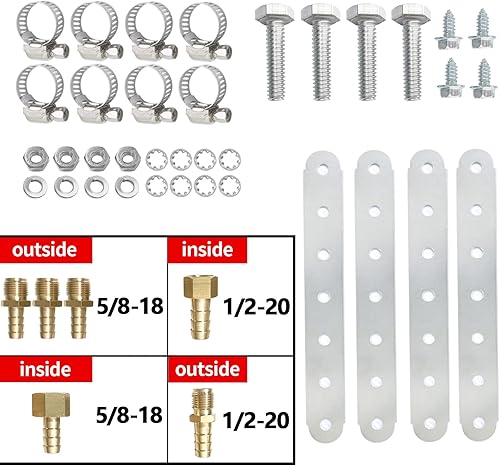 Miniatura 6 de Enfriador de transmisión de 40 K LPD47391 de baja presión compatible con resistente 40.000 GVW Max incluyendo accesorios de montaje, aplicaciones de