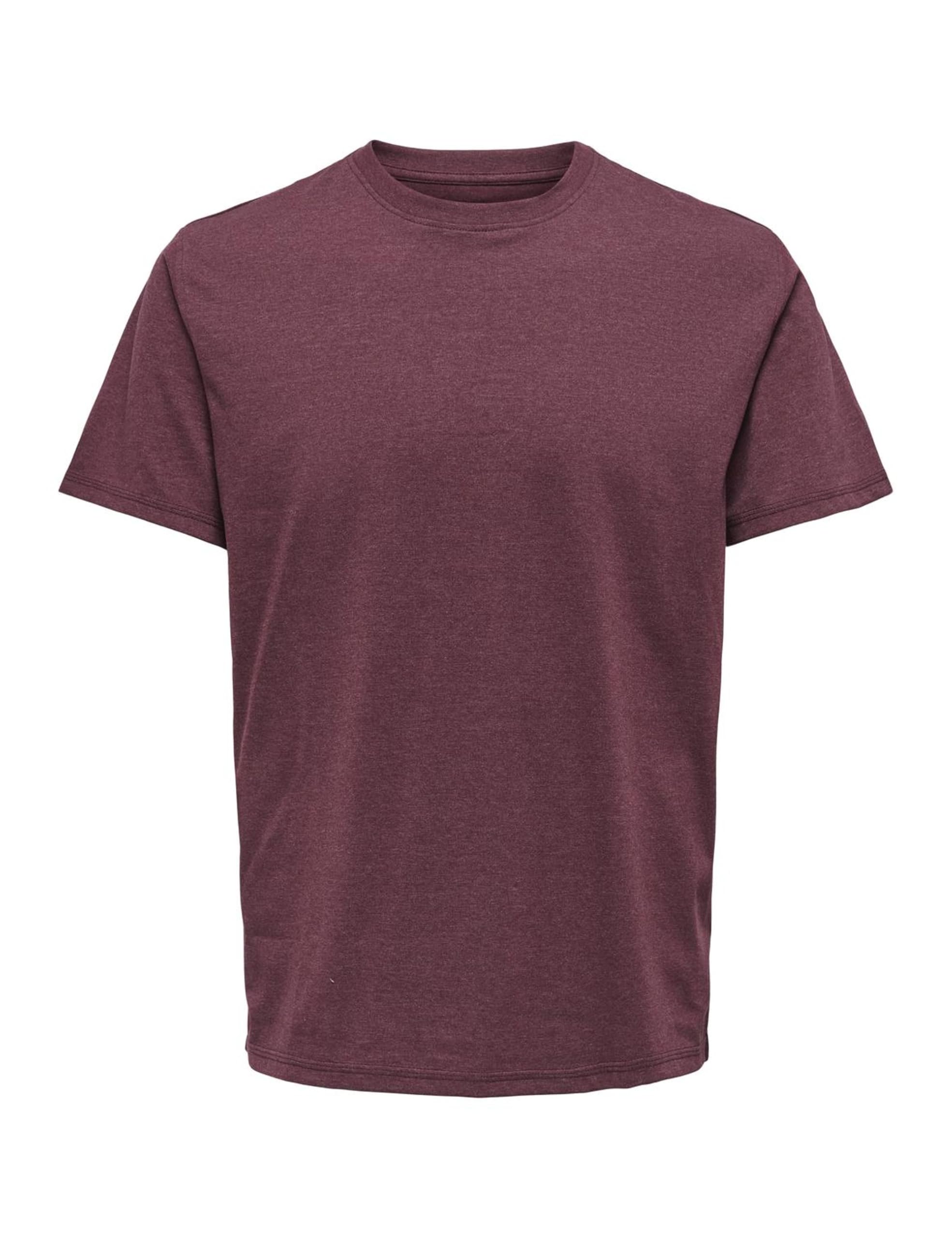 ONLY & SONS Onsmax Life SS Stitch Tee Noos, Port Royale, L