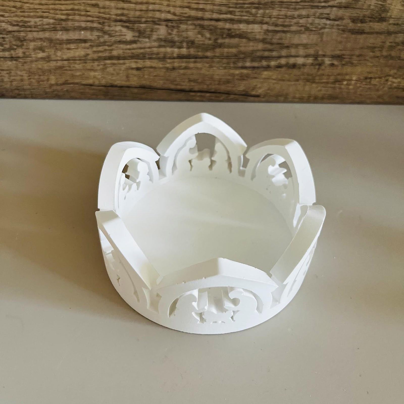 Supporto religioso stampo 3D in silicone resistente alle alte temperature gesso candeliere Fare Artigianato Appassionati Forniture