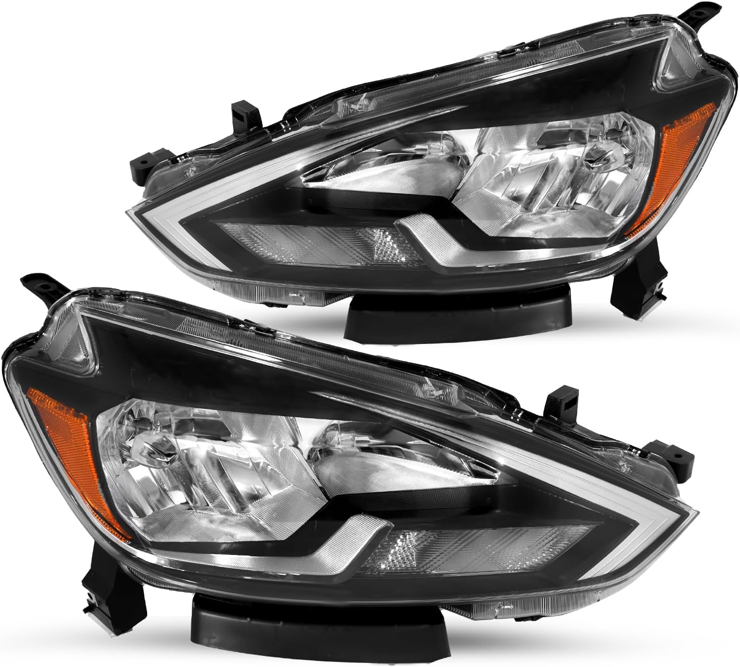 Conjunto De Faros Halógenos For Nissan Altima 2016-2018, Faro Delantero