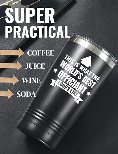 Miniatura 2 de Onebttl Regalos oficiales para hombres y mujeres, regalo oficial de boda para novios, vaso aislado de acero inoxidable de 20 onzas con tapa y